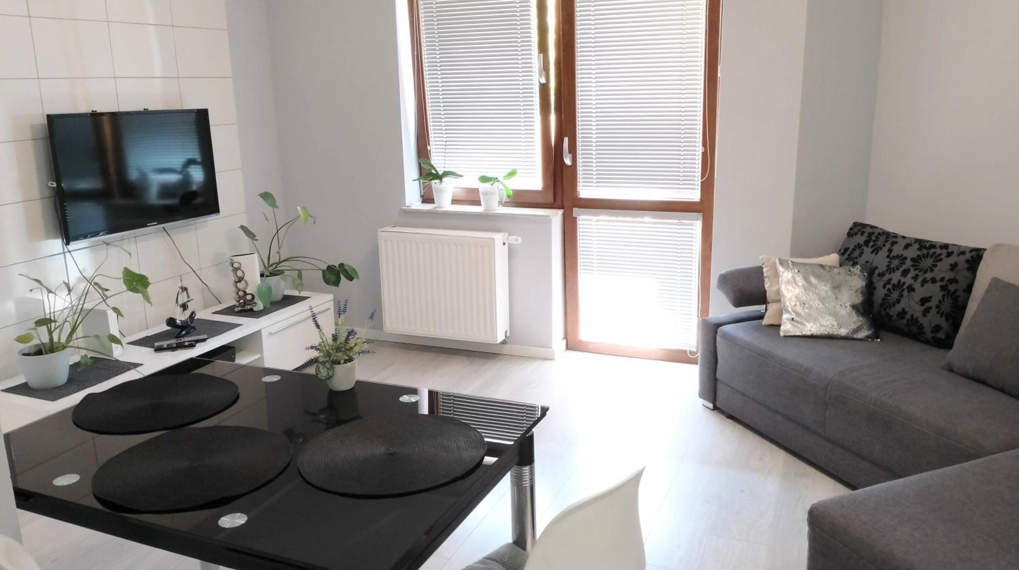 Apartament Zalesie Z Tarasem Lubiń Exterior foto